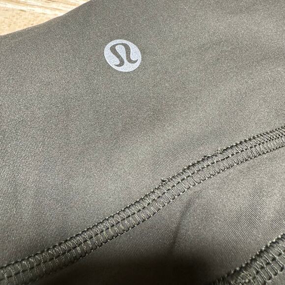 Lululemon Invigorate High-Rise Tight 25" Dark Olive Women's Size 6 EUC - Picture 5 of 9